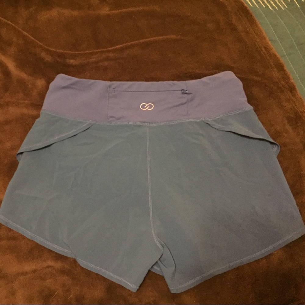 Calia by Carrie Underwood blue running shorts XS