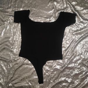 Brand new- never worn black Asos body suit