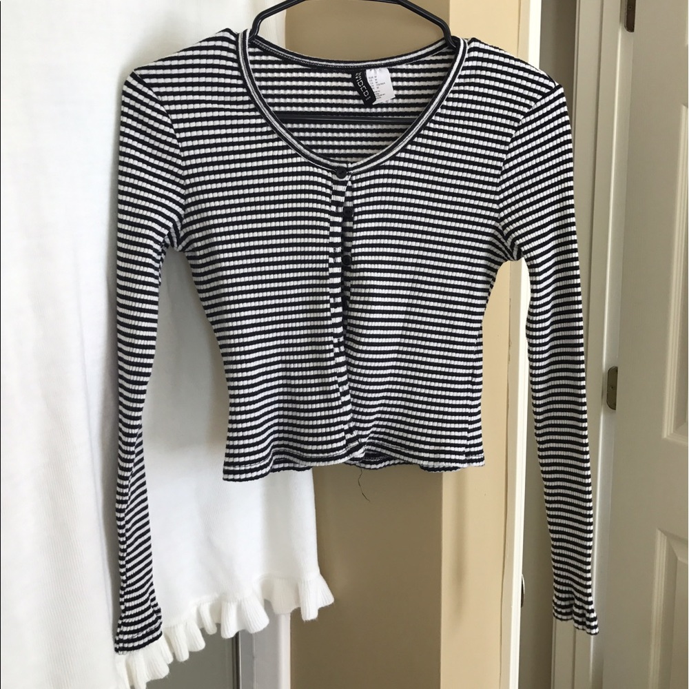$10 for 3. H&M divided cardigan
