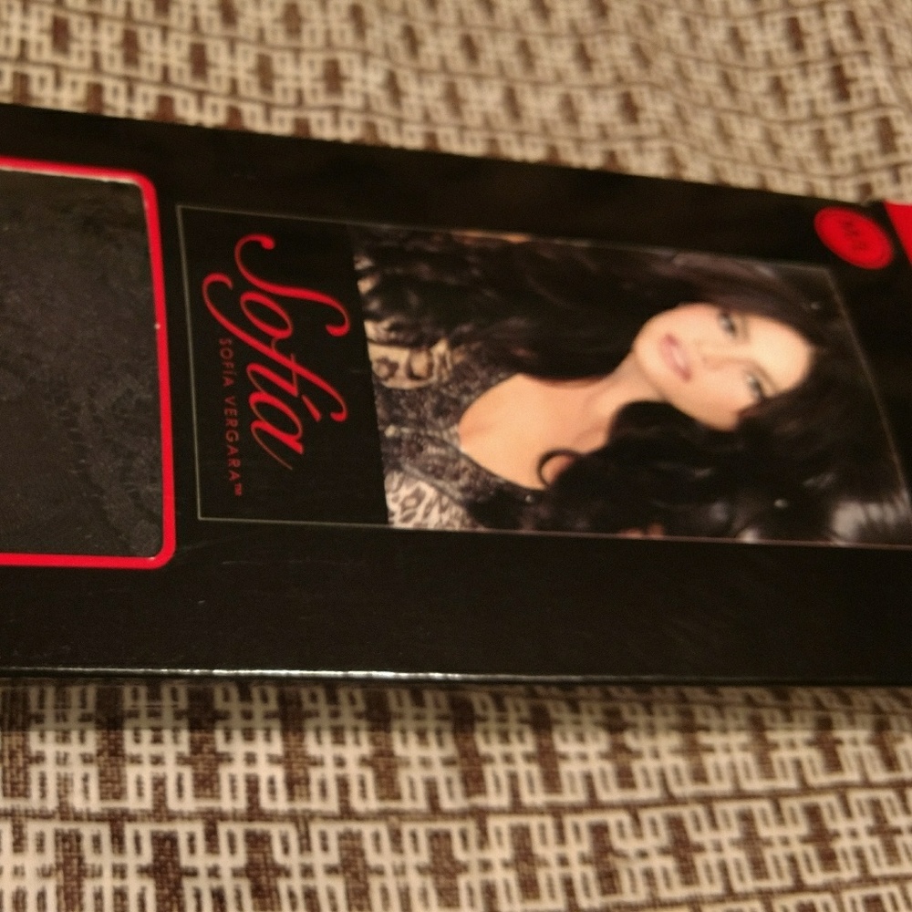 Sofia Vergara Sheer Skirt & Thigh High Set M/L