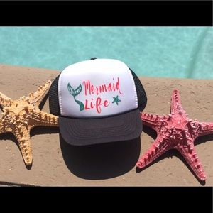 Kids Mermaid Life Trucker Hat