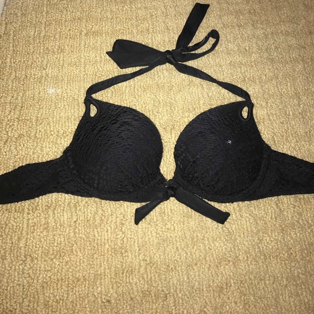 Victoria's Secret black bathing suit top