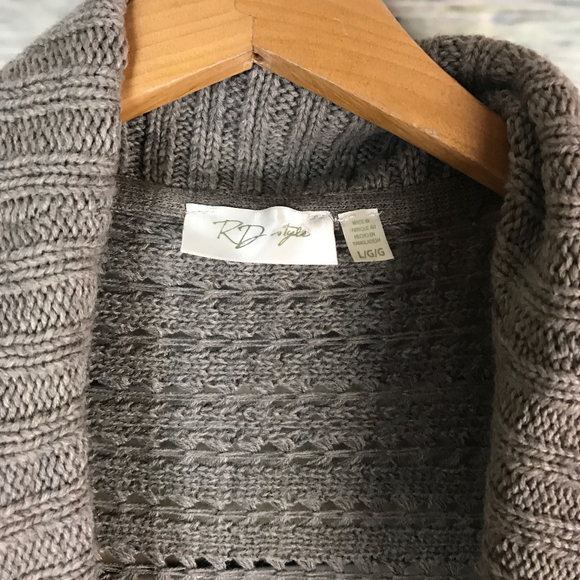 RD Style Sweaters - RD Style Stitch Fix Tan Crochet Chunky Cardigan RD Style Sweaters - RD Style Stitch Fix Tan Crochet Chunky Cardigan