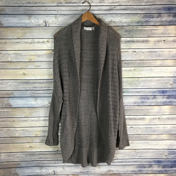 RD Style Sweaters - RD Style Stitch Fix Tan Crochet Chunky Cardigan RD Style Sweaters - RD Style Stitch Fix Tan Crochet Chunky Cardigan