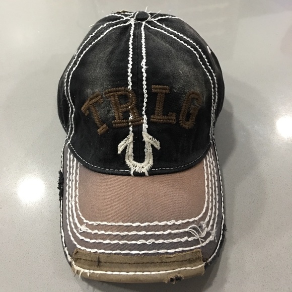 42 off True Religion Other True Religion vintage style cap hat black