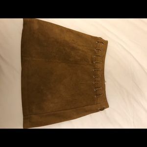 Seude mini skirt NWOT