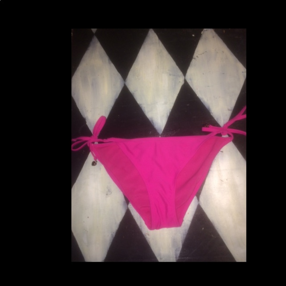 cute pink swim bottoms