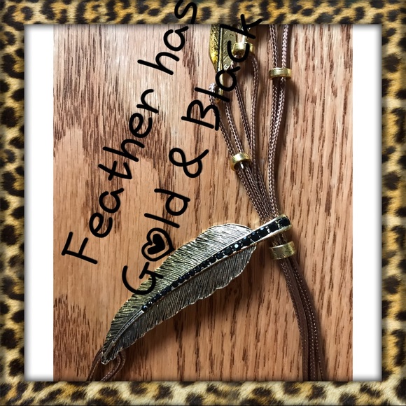 Rope Multilayer Feather Leaf Tassels Necklaces - Picture 4 of 4
