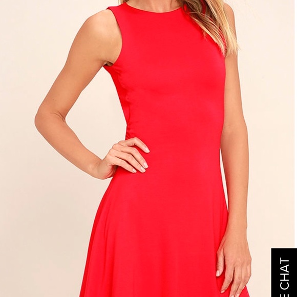 Red dress from Lulus.com - Picture 3 of 4