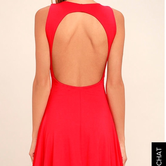 Red dress from Lulus.com - Picture 4 of 4