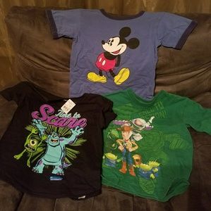 3 Boys Disney Tees