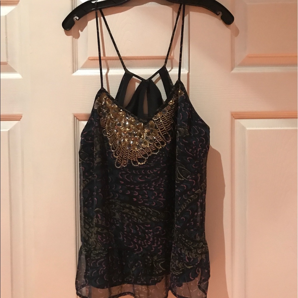 NWOT!FINAL SALE‼️Kimchi Blue embellished tank top