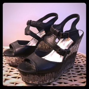 Super sparkly platforms