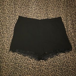 Forever21 plus size lace trim shorts 3x
