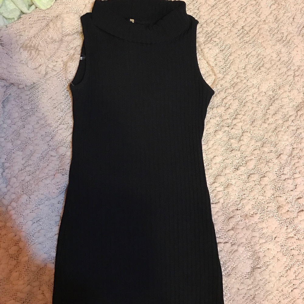 NWT Black Bodycon Sweaterdress