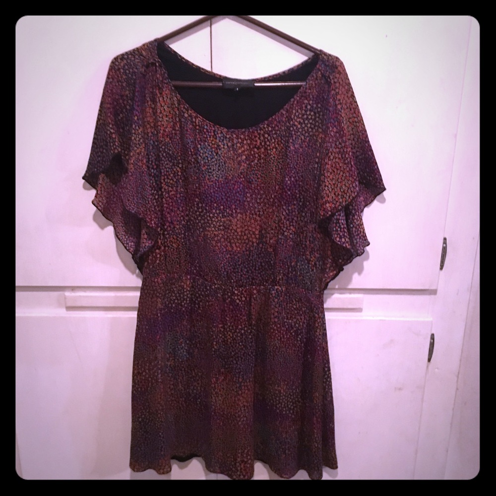 Purple floral Corey Lynn Calter dress NEVER WORN