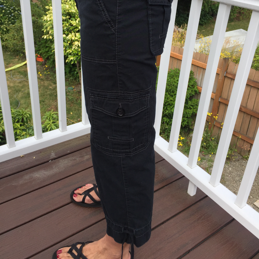 JAG JEANS STRETCH CAPRI  Size:4
