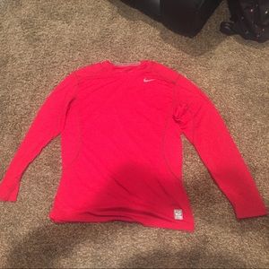 Nike long sleeve pro combat fitted