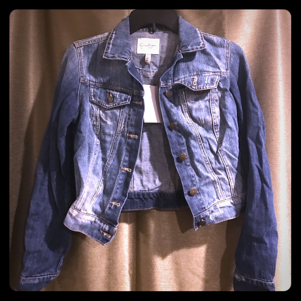 Jessica Simpson jean jacket