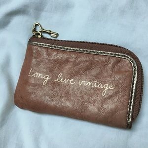 "Long Live Vintage" Fossil ID/ Card Wallet