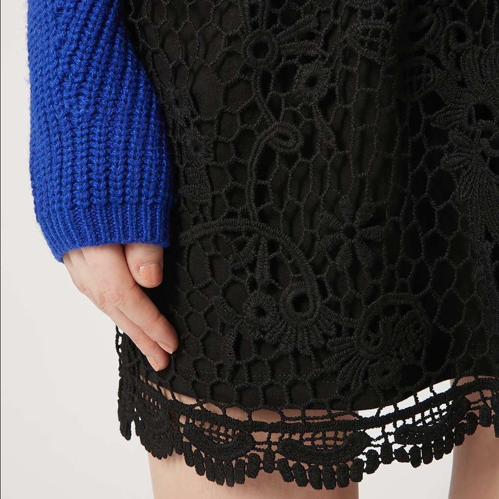 TOPSHOP 🌵 Crochet Mini Skirt