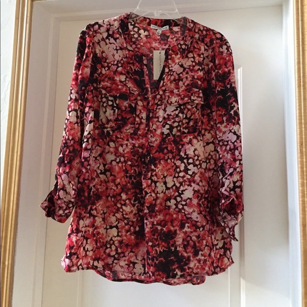NWT Notations Blouse, size small