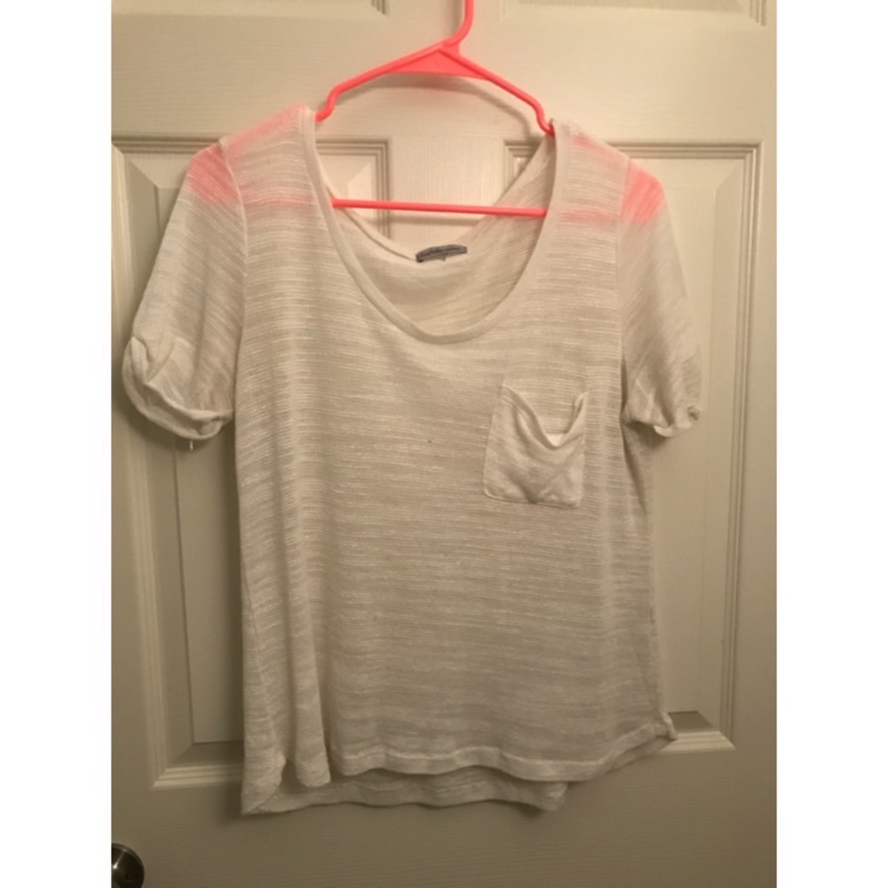 Off white short sleeve