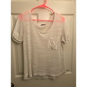 Off white short sleeve