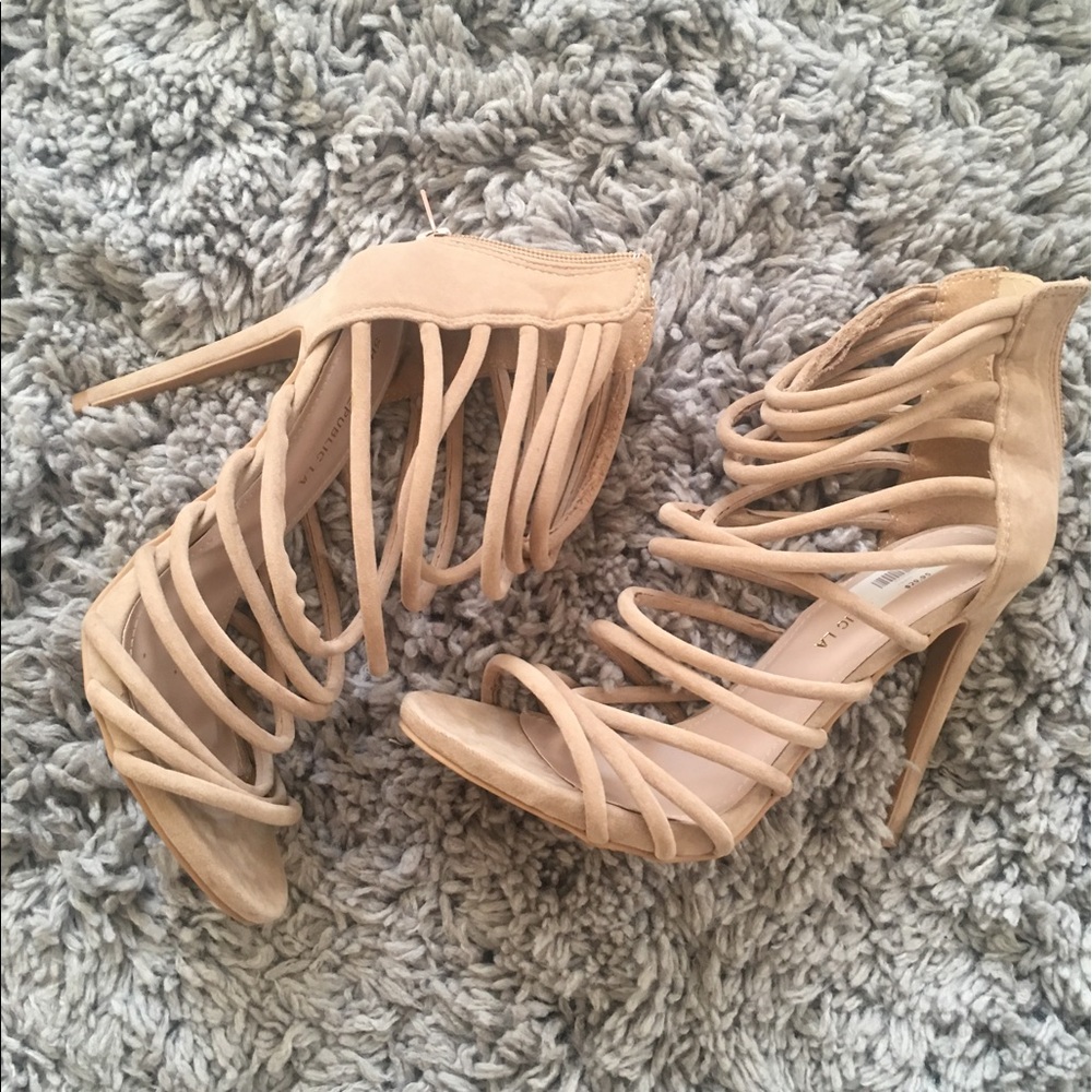 Shoe Republic LA Heel Tan Size 7.5 Never Worn