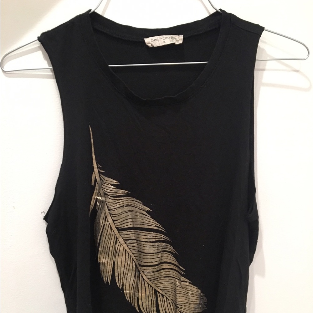 feather print tank