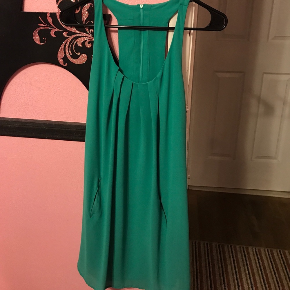 Dress, with pockets