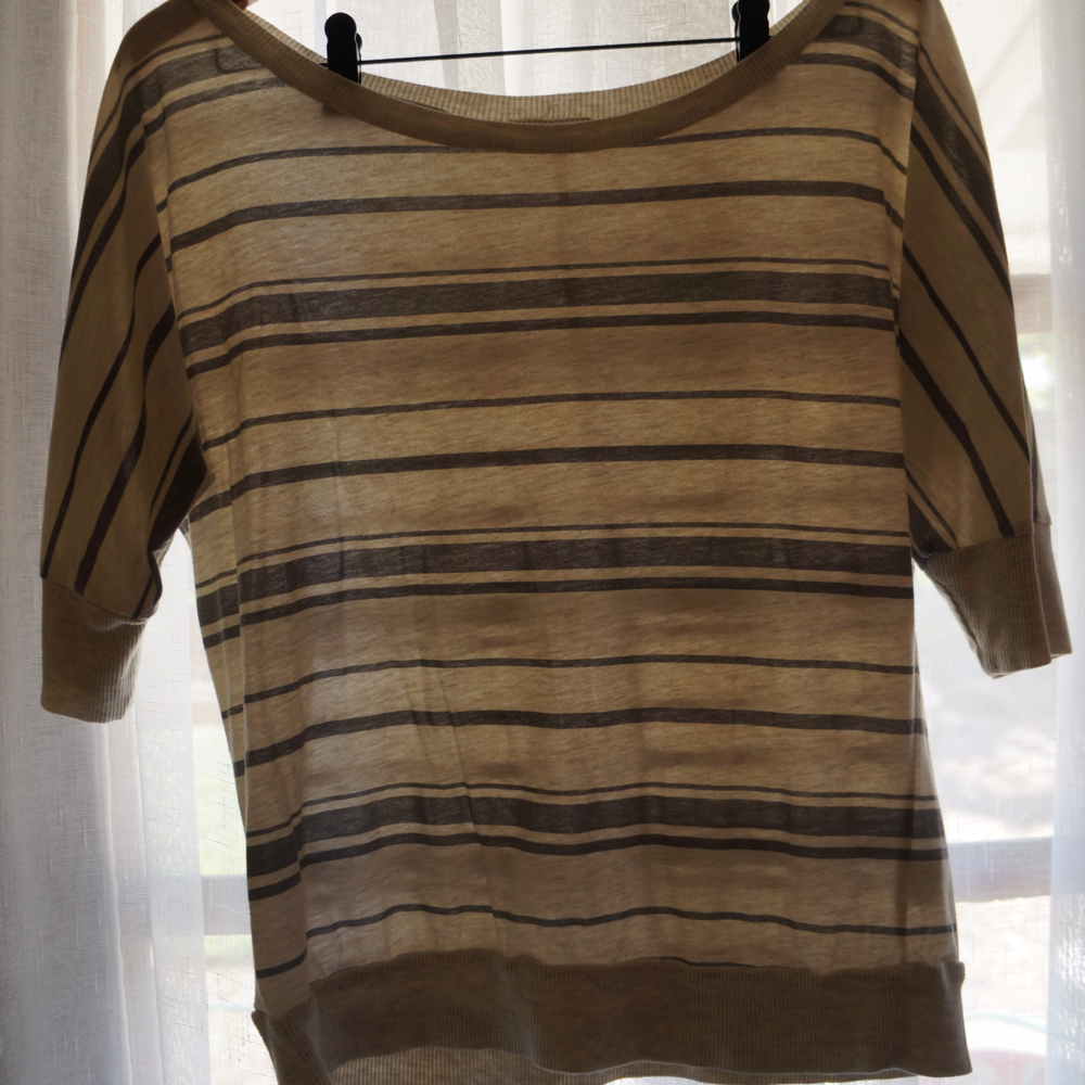 Comfortable off the shoulder shirt