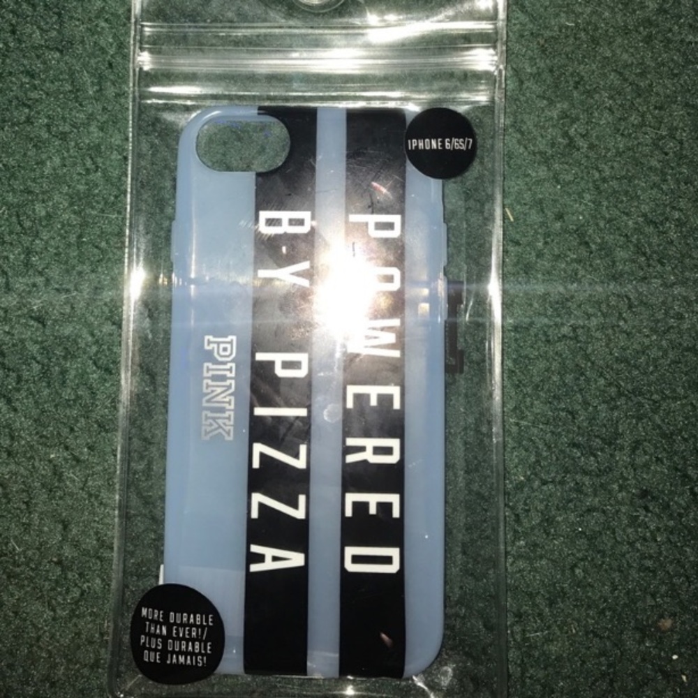 " Powers by pizza 🍕" case