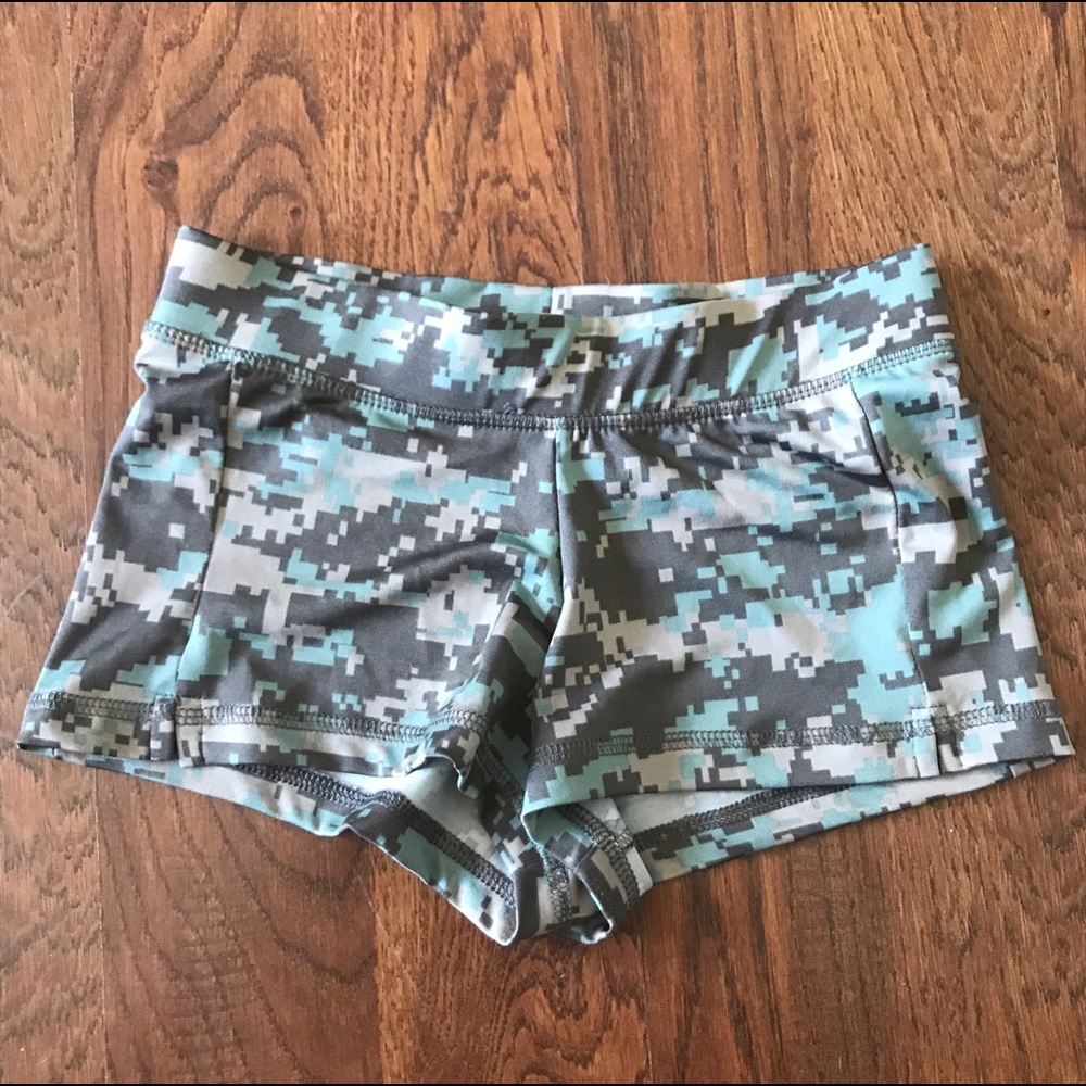 Authentic Hooters military camo shorts