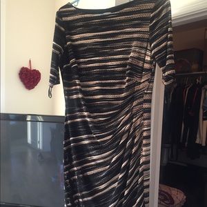 Ann klein knee length dress.