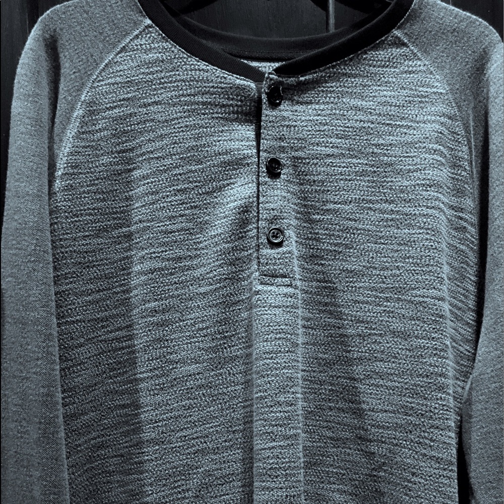 Blue and black banana republic sweater