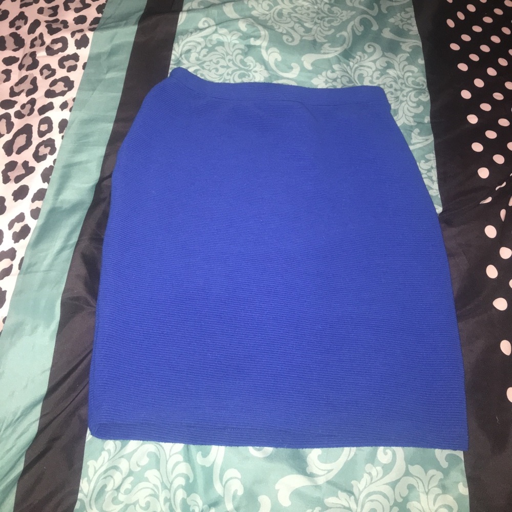 Blue Pencil Skirt😍