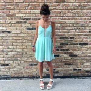 Francesca's Mint Green Dress (S)