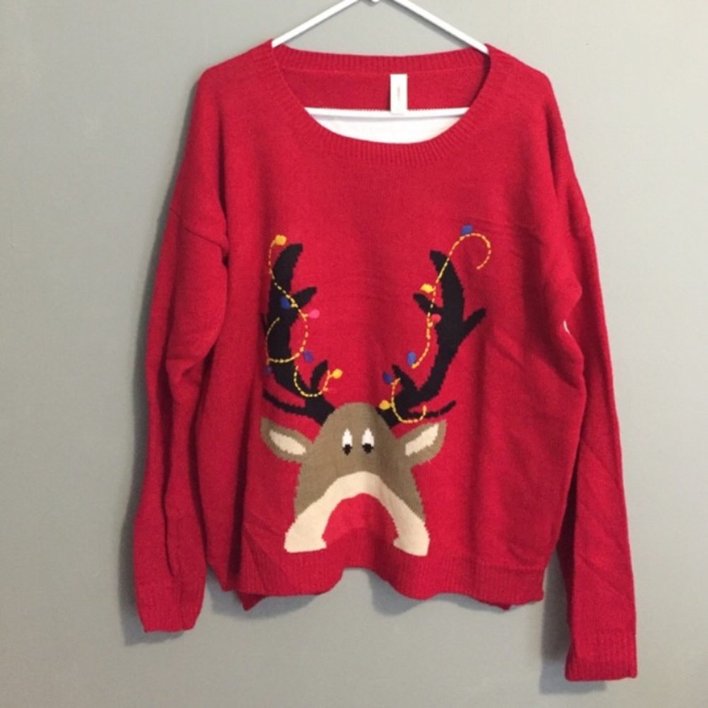 Reindeer Ugly Christmas Sweater