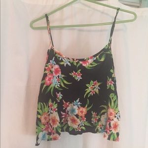 Tropical crop top