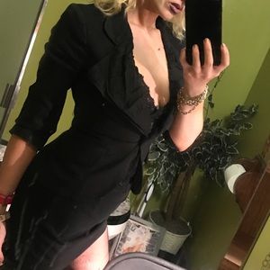 Bebe jacket suit hot