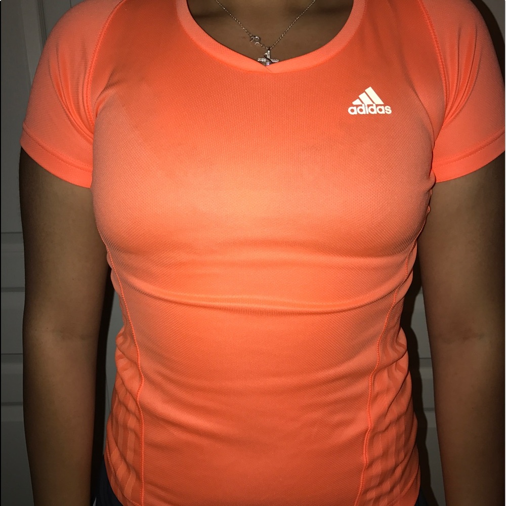 Adidas Clima Cool Orange Shirt