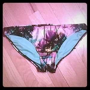 Gorgeous Sunset Palm Tree Bikini Bottom