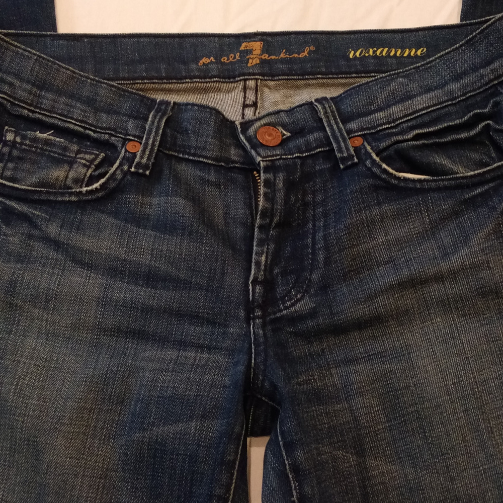 7 For All Mankind women jeans size 25 - Picture 3 of 4