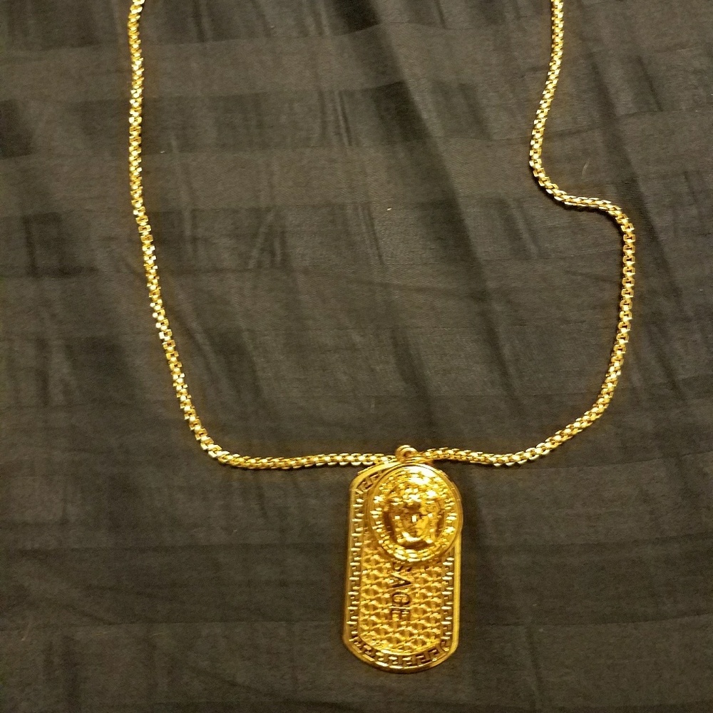 MEDUSA DOG TAGS & NECKLACE - Picture 3 of 3