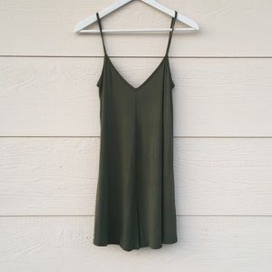 Boohoo Green Romper