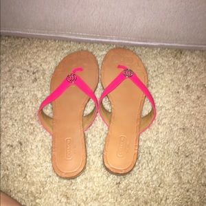 Coach Flip Flops