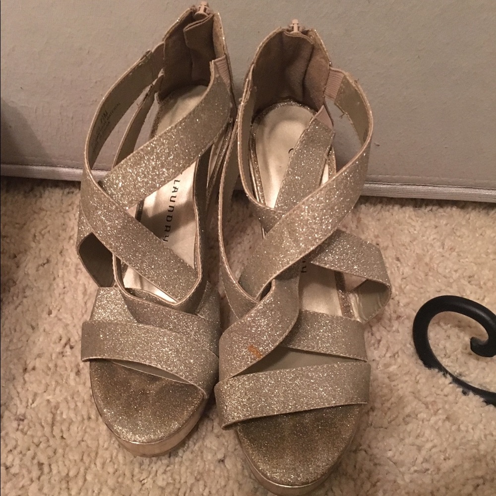 Sparkly Wedges