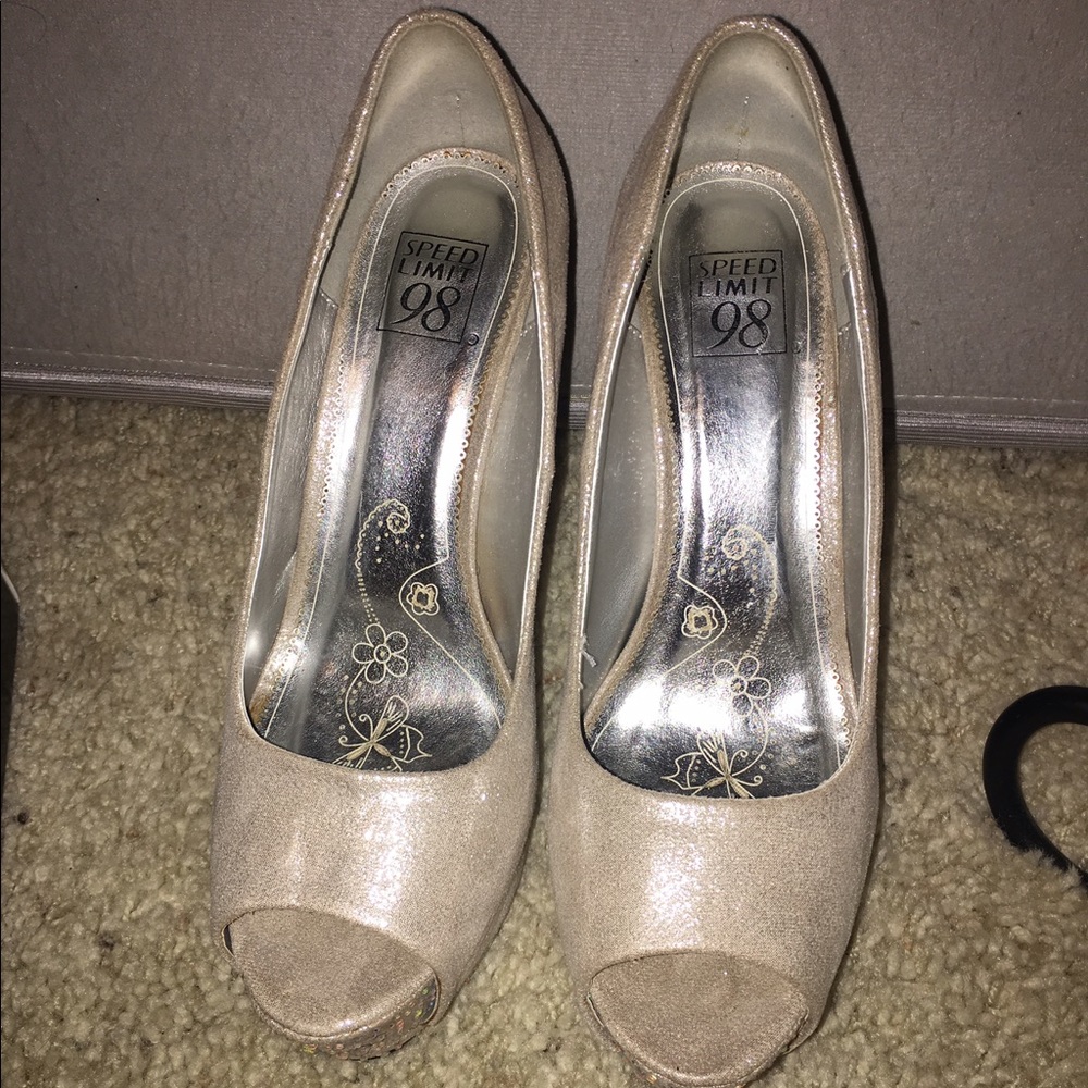 Champagne Heels