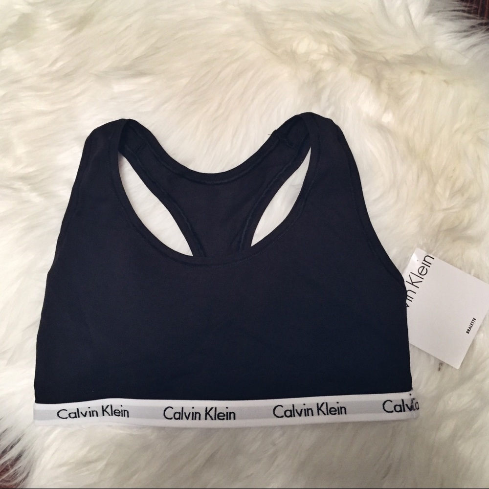 NWT Calvin Klein Black Bralette